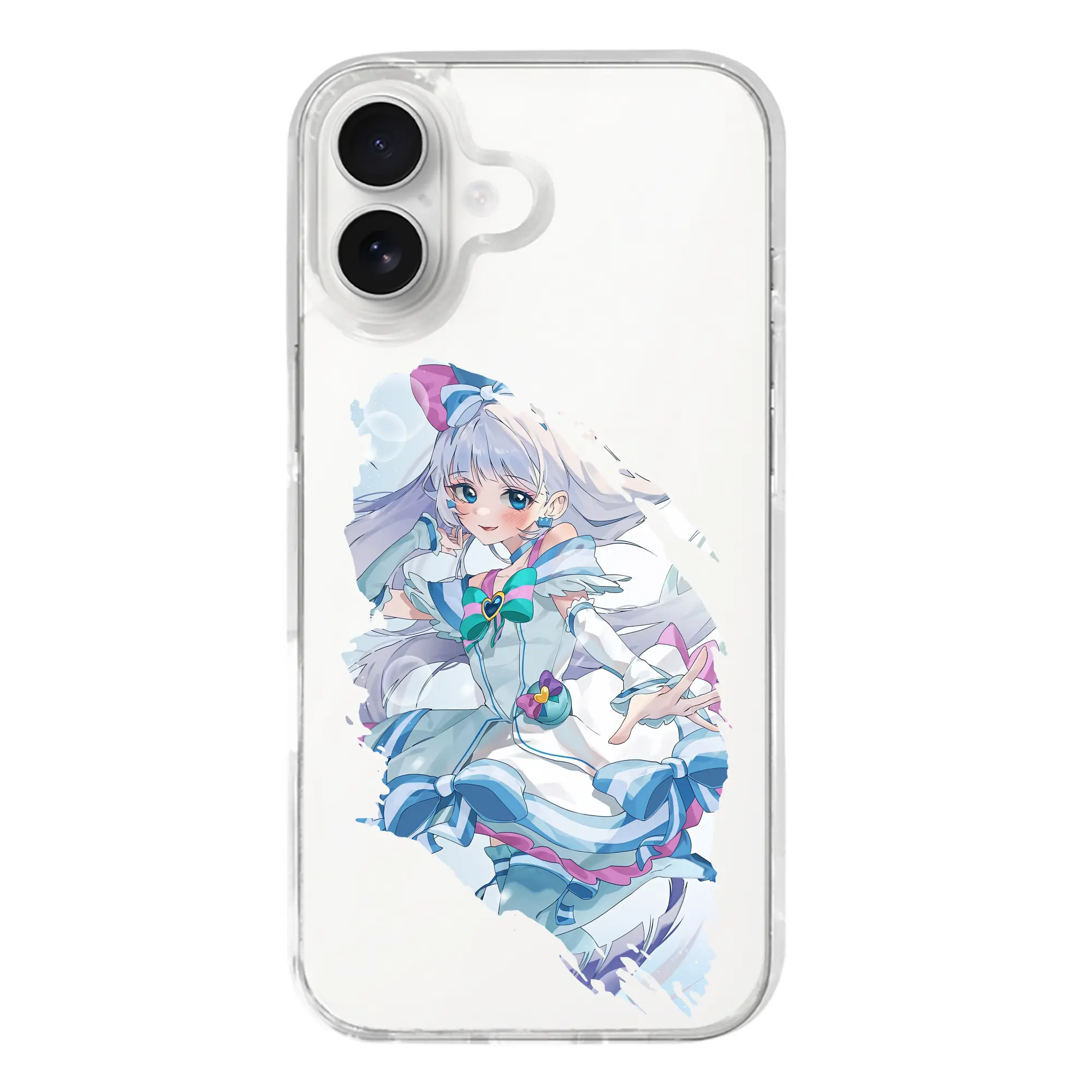 わんだふるぷりきゅあ グッズ 猫屋敷ユキ - iPhone 17シリーズ 透明スマホケース – 薄型・耐衝撃・精密フィット保護カバー